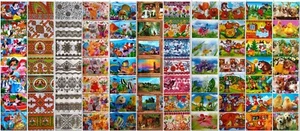 Set of 11 Heat Shrink Wrap Sleeve Decoration Easter For 77 Eggs super mixed kit - Picture 1 of 3