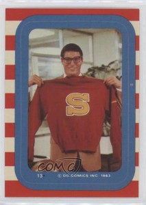 1983 Topps Superman III Stickers Clark Kent #13 oi7