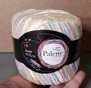 Palette Series 023/219 Collection Ribbon Yarn PALTP23-20 Pastel Varigated 4 Ball - Picture 1 of 5