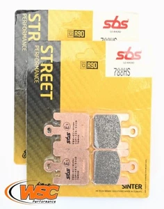 Pastillas de freno SBS 788HS*2 pares*Kawasaki ZX6R 03-06 ZX10R 04-07 - Imagen 1 de 1