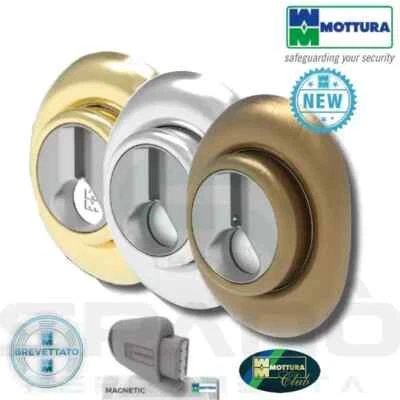 DEFENDER MAGNETICO MOTTURA ANTIACIDO DF371 OTTONE LUCIDO CROMO SATINATO BRONZATO - Imagen 1 de 4