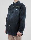 $1750 Lost Daze Men's Blue Tencel Sleeper Puffer Jacket Coat Size M