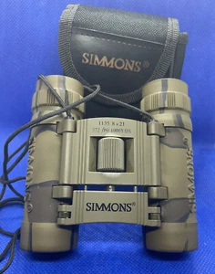 Binoculars- Simmons 8x21 Compact Binocular Model # 1135 & CASE GREAT SHAPE - Picture 1 of 7