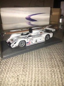 1:43 Spark Riley & Scott Mkiii C #4 24H Le Mans 2002 Modello SCRS11 bianco - Foto 1 di 3