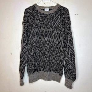 Vintage 90s Neiman Marcus Wool Blend Sweater XL - Picture 1 of 7