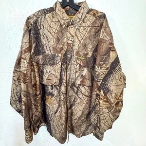 Remington Camo Hunting Shirt Long Sleeve Button Up Outdoor 2XL - Picture 1 of 3