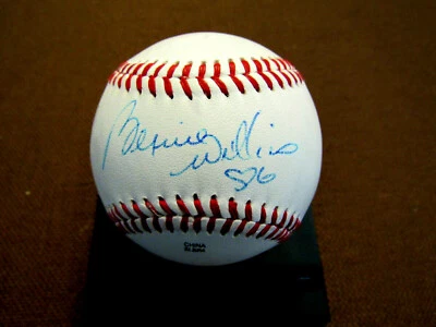 BERNIE WILLIAMS WSC NY YANKEES SIGNED AUTO CENTENNIAL MINOR LEAGUE BASEBAL JSA - Image 1 of 3