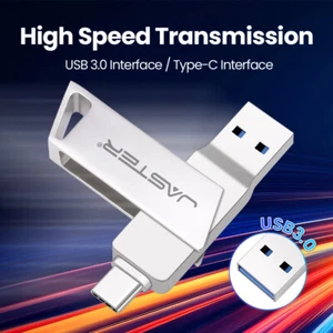 Unidad Flash USB3.0 TIPO C USB 3.0 256 GB USB-C Pen Drive 128 GB OTG Memory Stick - Imagen 1 de 15