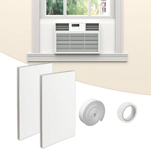 Window Air Conditioner Insulated Foam Panels, Winter Surround Insulation Side Pa - Picture 1 of 12