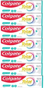 Colgate Total Active Prevention Antibacterial Fresh Mint Toothpaste 3.3 oz-7Pack - Picture 1 of 2