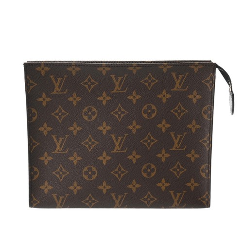 LOUIS VUITTON（LV） LOUIS VUITTON Monogram Poche Toilette quasi nuovo marrone M46037 pochette 800000138531000