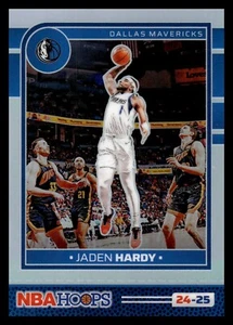 2024-25 Panini NBA Hoops Silver Prizm 160 Jaden Hardy, Dallas Mavericks - Bild 1 von 2