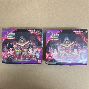 2 Empty Boxes of Dragon Ball Super Vermilion Bloodline Booster Box [No Cards] - Picture 1 of 2