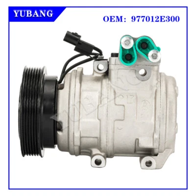 Compresor de aire acondicionado con embrague para Kia Sportage Hyundai Tucson 2005-2009 V6 2,7 L Foto 1 de 4