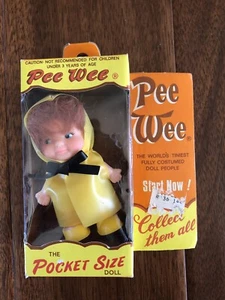 Uneeda RedHead PEE WEE Doll 1960's in original Package HongKong NRFP Never Out! - Picture 1 of 6
