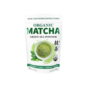 USDA Certified Organic Matcha Green Tea Powder, 1 LB Bag - Picture 1 of 6