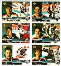 1993-94 UPPER DECK MCDONALDS COMPLETE 25 CARD SET LOT + 6 Hologram Inserts Jagr