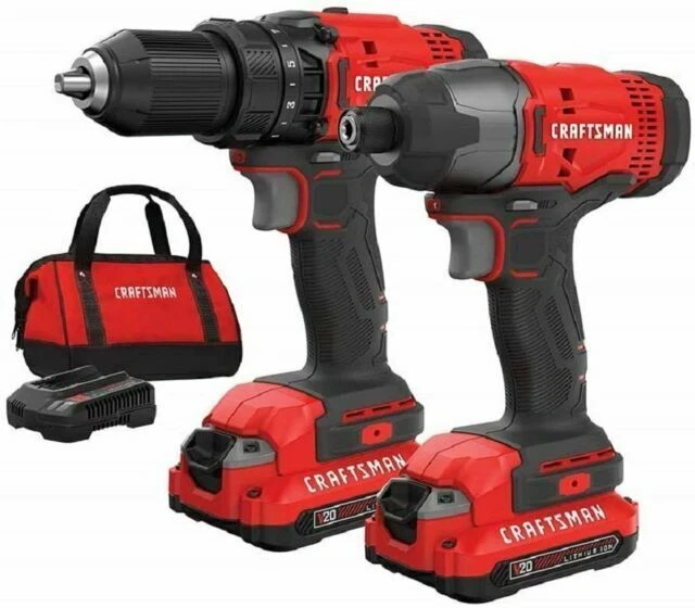 Craftsman CMCK200C2 20V Cordless Combo Kit