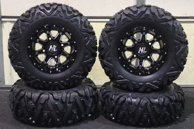 CAN AM OUTLANDER 500 25" QUADKING ATV TIRE & HL4 WHEEL KIT CAN1CA BIGGHORN - Image 1 of 4