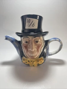 Vintage Teekanne Tony Wood Mad Hatter aus Alice im Wunderland Made in England - Bild 1 von 5