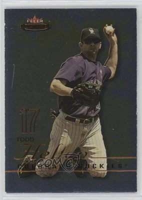 2003 Fleer Mystique Gold /75 Todd Helton #17 HOF - Image 1 of 2