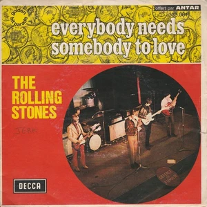 ROLLING STONES Everybody Needs Somebody To Love French Ltd 7" 45 06/1971 - Bild 1 von 4