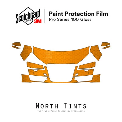 Sujetador transparente con película de protección de pintura serie PreCut 3M PRO PPF para Audi S8 2015-2018 Foto 1 de 4