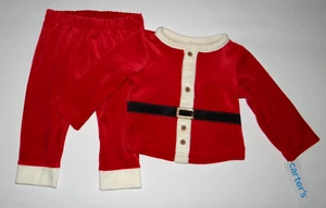 Babykleidung Junge, Neugeborene, Carter's Fleece Weihnachtsmann Set/ SIEHE DETAILS ZUR GRÖSSE ~ - Bild 1 von 10