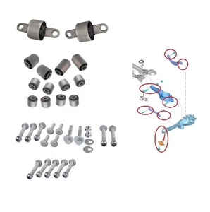 Rear Control Trailing Arm Lateral Link Bushings Fits Ford Focus III 2010-2018 - Bild 1 von 1