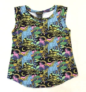 Camiseta sin mangas Nooworks Unicorn talla grande - Imagen 1 de 16