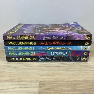 Paul Jennings 5x Book Bundle - Uncollected Series - Unseen Uncovered Unbearable - Picture 1 of 10