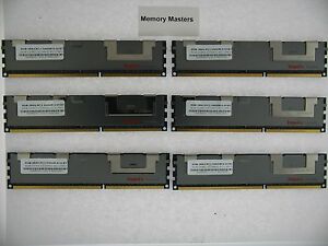 48GB  (6X8GB) MEMORY FOR HP PROLIANT DL380 G7 DL980 G7 ML330 G6