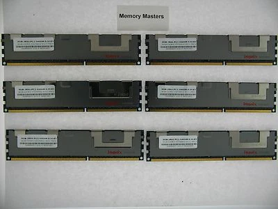 48GB  (6X8GB) MEMORY FOR HP PROLIANT DL380 G7 DL980 G7 ML330 G6 - Image 1 of 2