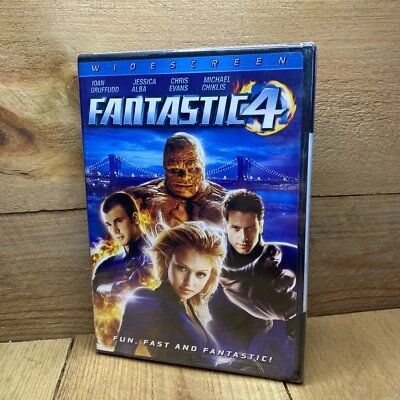 Fantastic Four (DVD, 2009, Widescreen Movie Cash) New SEALED Foto 1 de 4
