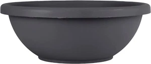 13 Inch Garden Bowl Planter - Shallow Plant Pot with Drainage Plug for Indoor Ou - Picture 1 of 12