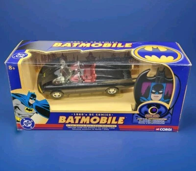 CORGI TOYS 1960´s BATMOBILE MIT BATCOMMUNICATOR DC COMICS NEU OVP  1:24 - Bild 1 von 3