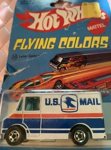 1975 HOTWHEELS FLYING COLORS LETTER GETTER MINT But Not The Blister Pack - Picture 1 of 7