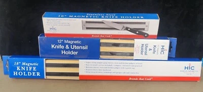 HIC Magnetic Knife Holder, 3 Different Sizes to choose! - Image 1 of 4