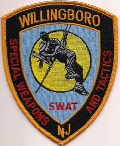 SWAT WILLORO NEW JERSEY Police Patch SEK policía insignia parche ¡WOW!¡! - Imagen 1 de 1