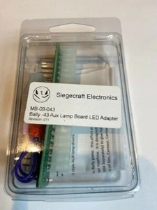 SIEGECRAFT Bally Stern -43 AUX Lamp Board LED Adapter Set Pinball - Bild 1 von 1