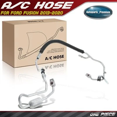 Compressor to Condenser A/C Refrigerant Hose for Ford Fusion 2013-2014 L4 1.6L - Image 1 of 4