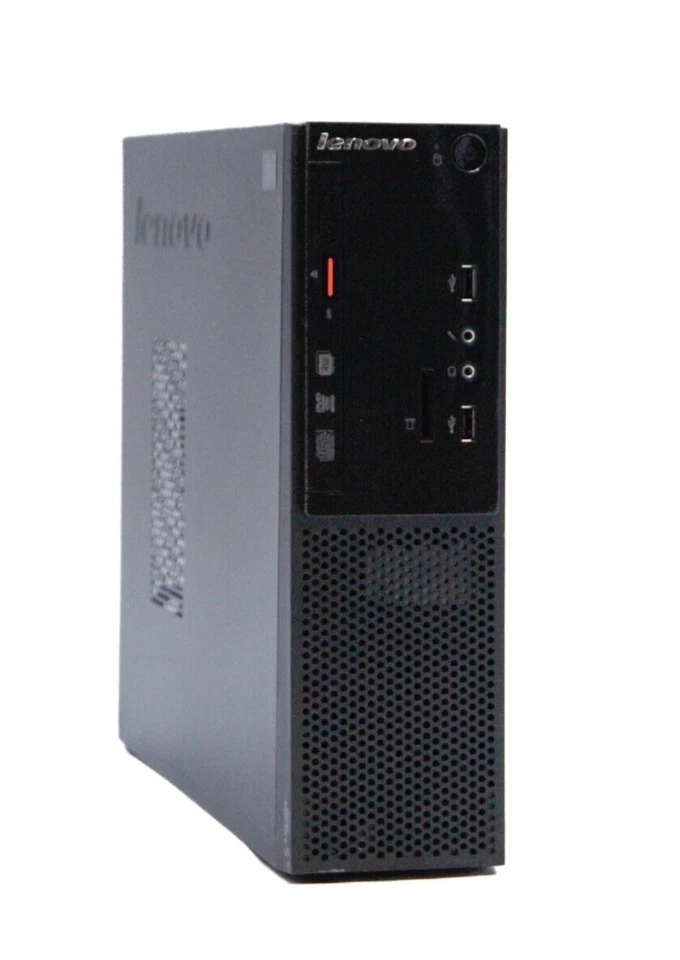 Lenovo Desktop PC SFF S500 Intel Core i3-4170 4GB RAM 240GB SSD Windows 10 Pro - Image 1 of 4