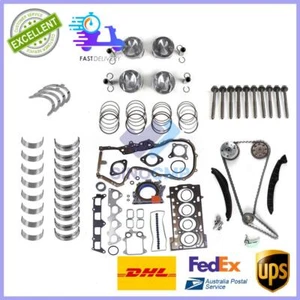 Engine Pistons Overhaul Rebuild Kit/Valves for Audi VW 1.4TSI CAVD CTHD EA111 - Picture 1 of 4