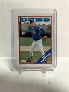 1988 Topps Baseball Card Ed Lynch Chicago Cubs #336 NM - Picture 1 of 2