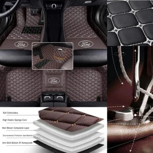 For Ford Fusion Mondeo Car Floor Mats Cargo liners Luxury Waterproof Custom - Bild 1 von 23