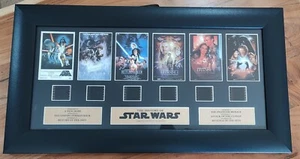 The History Of Star Wars Original Film Cell Special Edition Episode I-VI W/COA - Picture 1 of 15