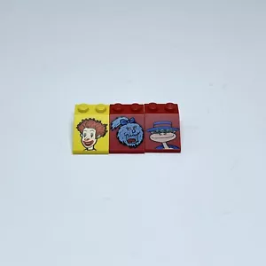 LEGO 1999 McDonald's Modello Personaggio 3x2 Pendenze (3 Pezzi) - Foto 1 di 3