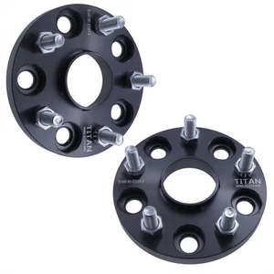2x 15mm Hubcentric Wheel Spacers 56.1mm 5x114.3 Fits Subaru Impreza WRX STi - Picture 1 of 3