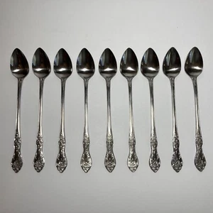 Stanley Roberts -LOVE JOY - Stainless Steel   Ice Teaspoons - 7.5” NOS Set Of 9 - Picture 1 of 18