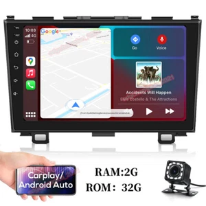 For Honda CRV 2007 2008 2009 2010-11 Android 11 Car Stereo GPS Nav Radio Carplay - Picture 1 of 12